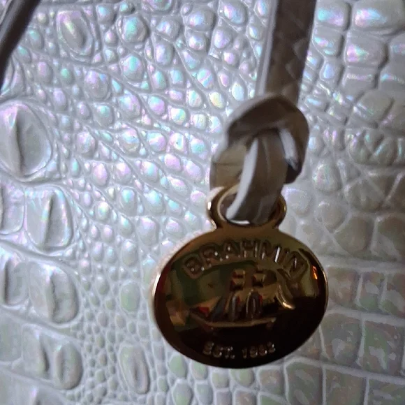 Brahmin Duxbury Large Satchel w/Matching Wallet - Picture 3 of 12